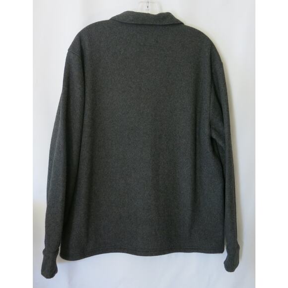 GOODFELLOW *NWT* Shacket Jacket Size L Mens Button Down Shirt Gray Button Casual - Picture 6 of 8